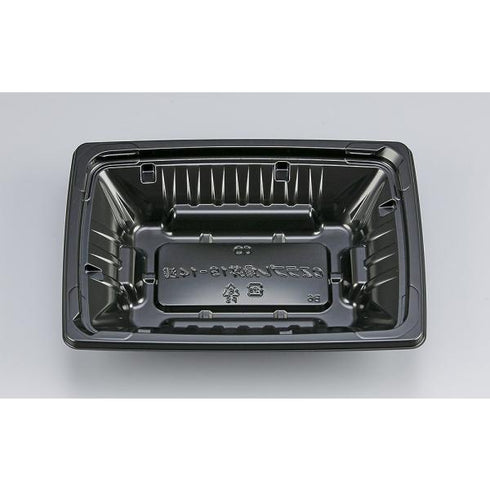 CZラプレ角丼19-14浅 BS(黒)本体 【900枚】